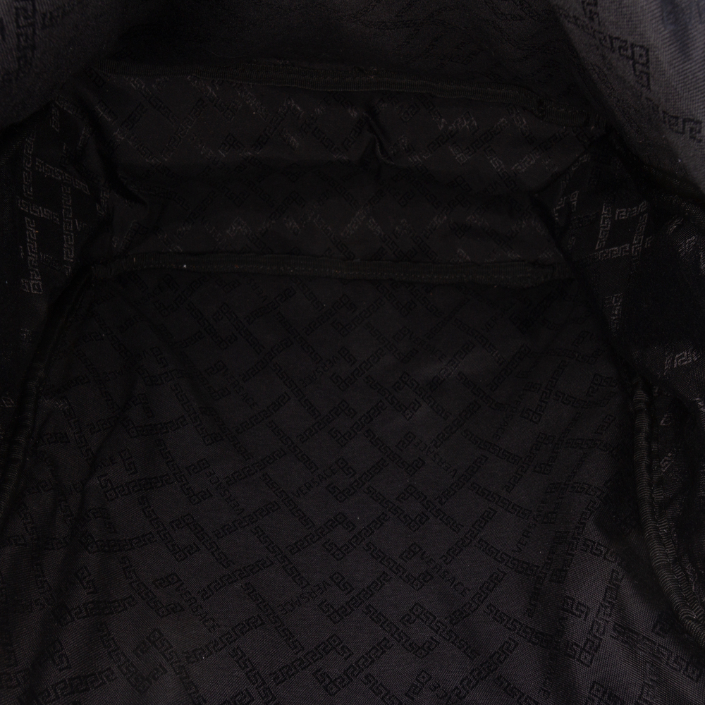 Pre-Loved Versace Nylon Logo Print Backpack - Picture 4 of 7